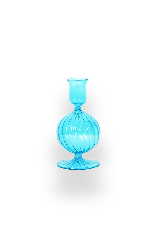 Mini Glass Candle Holders- Set of 2