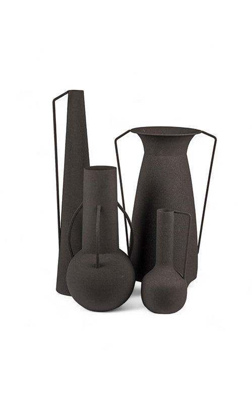 Polspotten - Roman Vases black Set