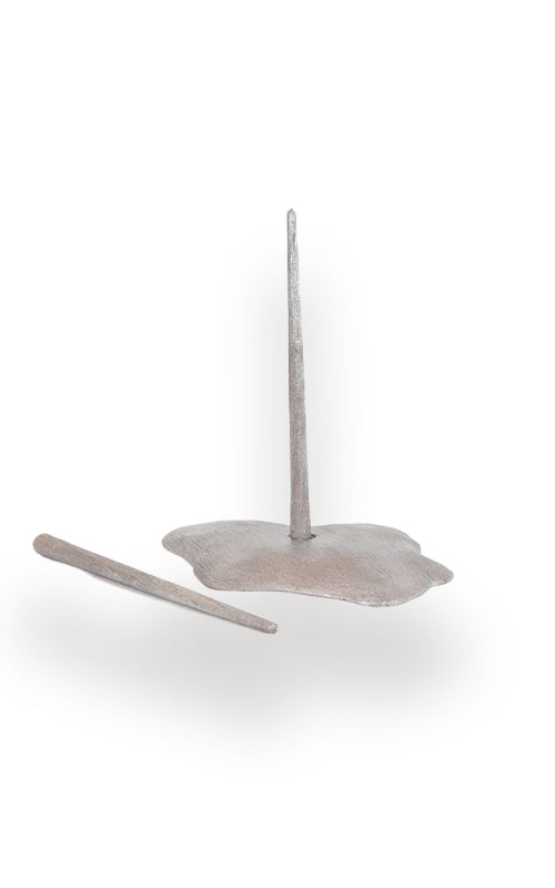 Ceramic candle stand + 3 candles Set